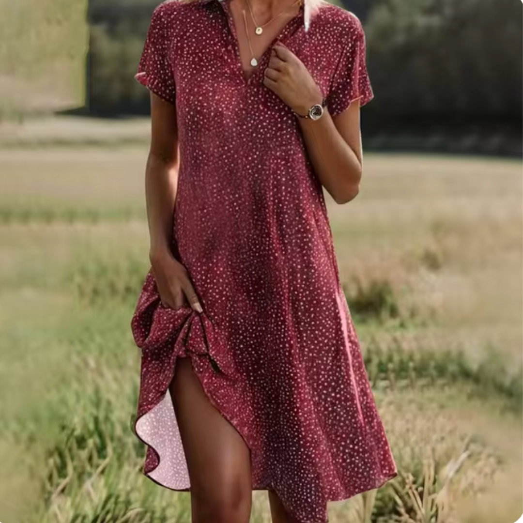 BERTRAM / RELAXING FLOWY DRESS